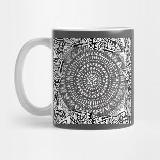 Zentangle mandala Mug